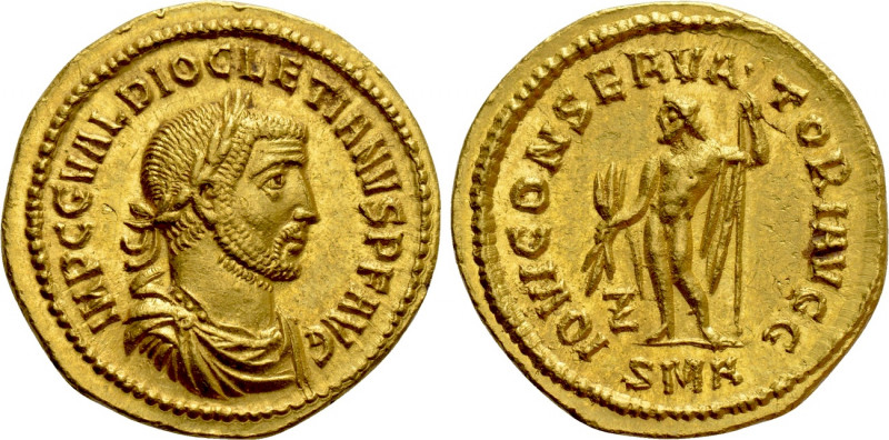 DIOCLLETIAN (284-305). GOLD Aureus. Antioch. 

Obv: IMP C C VAL DIOCLETIANVS P...