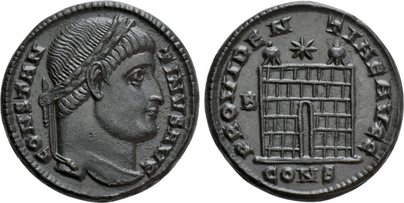 CONSTANTINE I 'THE GREAT' (307/10-337). Follis. Constantinople. 

Obv: CONSTAN...