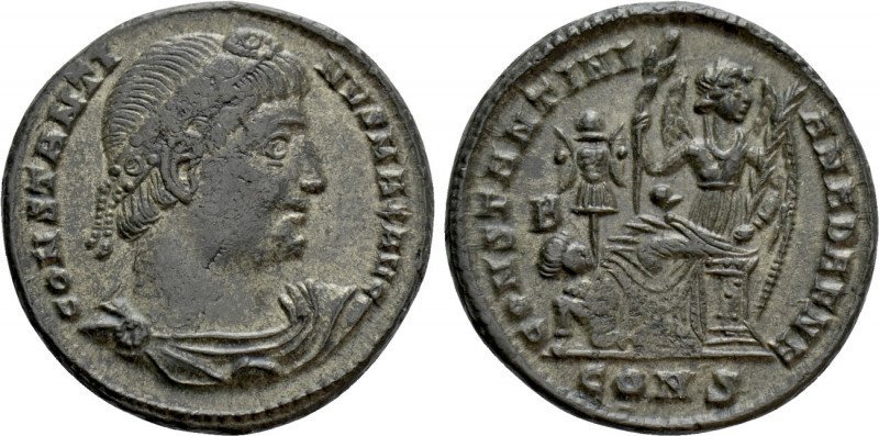 CONSTANTINE I 'THE GREAT' (307/10-337). Follis. Constantinople. 

Obv: CONSTAN...