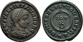 CONSTANTINE II (Caesar, 316-337). Follis. Ticinum