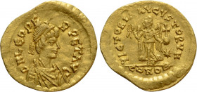 LEO I (457-474). GOLD Tremissis. Constantinople
