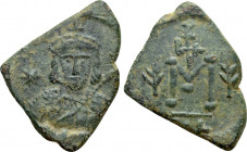 TIBERIUS III APSIMAR (698-705). Follis. Syracuse