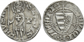 HUNGARY. Louis I (1342-1382). Denar