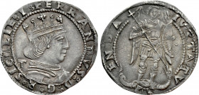 ITALY. Napoli. Ferdinando I d'Aragona (1458-1494). Coronato
