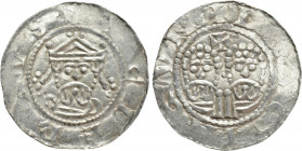 NETHERLANDS. Friesland. Ekbert II (1068-1077). Denar. Dokkum
