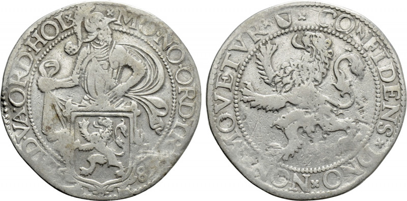 NETHERLANDS. Lion Dollar or Leeuwendaalder (1589). Utrecht. 

Obv: MO NO ORD T...