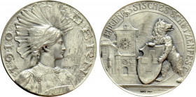 SWITZERLAND. Silver Medal (1910). Bern Shooting Festival