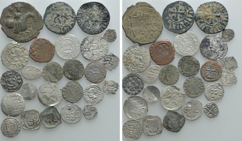 15 Medieval Coins. 

Obv: .
Rev: .

. 

Condition: See picture.

Weight...