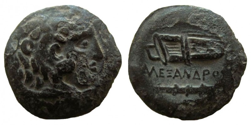 Kings of Macedon. Alexander III the Great, 336-323 BC. AE 20 mm.
Byblos mint.
...