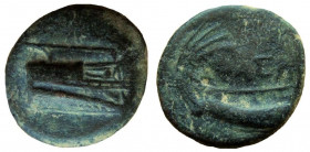 Lycia. Phaselis. Circa 250-210 BC. AE 18 mm.