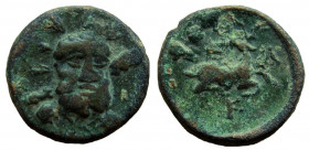 Pisidia. Selge. AE 14 mm. 2nd-1st centuries BC.