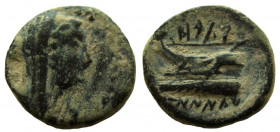 Phoenicia. Marathos. AE 15 mm. Circa 217-184 BC.Struck 187-186 BC.