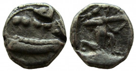 Phoenicia, Sidon. Uncertain. AR 1/16 Shekel.Struck circa 435-425 BC.