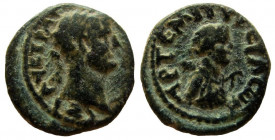 Decapolis. Gerasa. Hadrian, 117-138 AD. AE 14 mm.