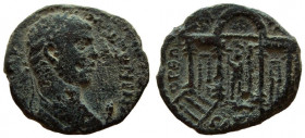 Phoenicia. Orthosia. Elagabalus, 218-222 AD. AE 23 mm.