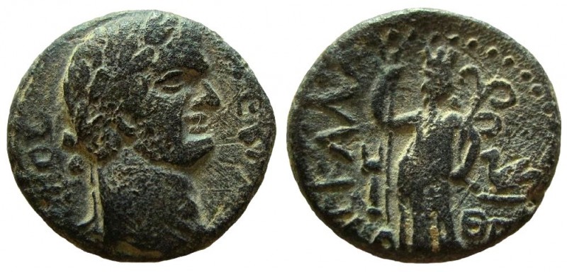 Judaea. Ascalon. Domitian, 81-96 AD. AE 23 mm.

Dated year 189, 85-86 AD.
Obv...