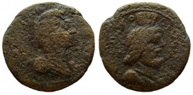 Judaea. Diospolis (Lod). Julia Domna, 193-211 AD. AE 23 mm.