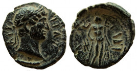 Judaea. Gaza. Hadrian, 117-138 AD. AE 19 mm.