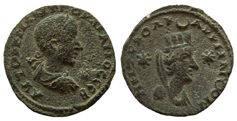 Mesopotamia. Carrhae. Gordian III, 238-244 AD. AE 23 mm.

Struck AD 81-83.
Ob...