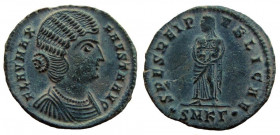 Fausta. Augusta, 324-326 AD. AE Follis. Cyzicus mint.