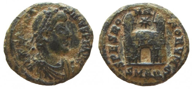 Magnus Maximus, 383-388 AD. AE 4. Aquileia mint.

Fifth period: 25 August 383-...