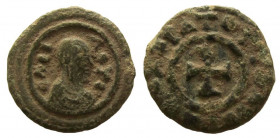 Kingdom of Axum. Ezanas, circa 300-350 AD. AE 13 mm.