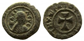 Kingdom of Axum. Anonymous. Circa 340-425 AD. AE 14 mm.