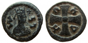 Kingdom of Axum. Joel, circa 580-620 AD. AE 13 mm.