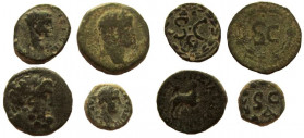 Syria. Antioch. Lot of 4 Roman Provincial coins.