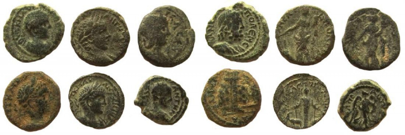Judaea. Neapolis. Lot of 6 coins.

From fine to good very fine.
Lot sild as i...