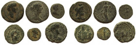 Judaea. Neapolis. Lot of 6 coins.