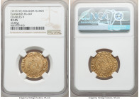 Flanders. Charles V of Spain gold Florin ND (1515-1555) XF45 NGC, Fr-207. 2.89gm. A seldom-seen type, problem-free and bold, presenting crisp devices ...