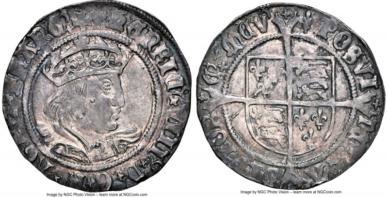 Henry VIII (1509-1547) Groat ND (1526-1544) AU58 NGC, Tower mint, S-2337E. 2.80g...