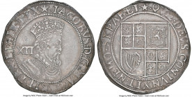 James I Shilling ND (1611-1612) XF45 NGC, Tower mint, Mullet mm, KM28, S-2656. 5.94gm. Struck centrally and to better than average sharpness, resultin...