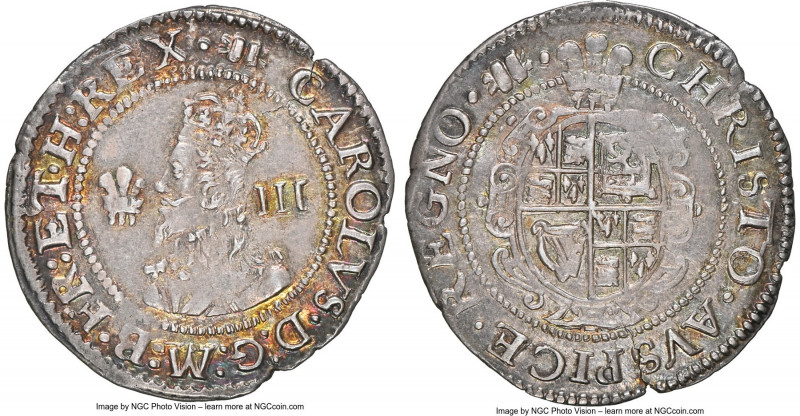 Charles I 3 Pence ND (1638-1642) MS63 NGC, Aberystwyth mint, KM87, S-2894. 1.44g...