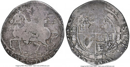 Charles I 1/2 Crown ND (1644) Clipped NGC, Chester mint, S-3130. 32mm. 10.93gm. A heavily clipped example, bearing the clear CHST below the King on ho...