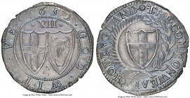 Commonwealth Shilling 1652 MS62 NGC, Tower mint, Sun mm, KM390.1, S-3217, ESC-103 (prev. ESC-985), N-2724. 6.01gm. A sublime representative of this co...