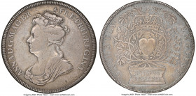 Anne silver "Accession to Throne" Medal ND (1702) VF35 NGC, MI-II-227/1, Eimer-388. 34mm. By J. Croker. Inaugural medal of Queen Anne struck in the ye...