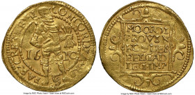 Utrecht. Provincial gold Ducat 1610 AU58 NGC, KM7.1, Fr-284. 3.48gm. A borderline Mint State example bearing deeply engraved devices.

HID09801242017
...