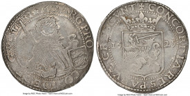 West Friesland. Provincial Rijksdaalder 1625 XF45 NGC, KM15.1, Dav-4842. Precisely struck, weaving deeply engraved devices, with the usual highpoint w...