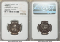 Elizabeth 3-Piece Lot of Certified Polupoltinniks (1/4 Roubles) NGC, 1) Polupoltinnik (1/4 Rouble) 1746-MMД - VF Details (Cleaned), Moscow mint, KM-C1...