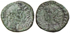 Nerone (54-68) AE di Alessandria in Egitto - Testa radiata a s. - R/ Testa a d. - AE (g 10,01)
BB