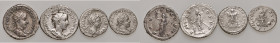 Lotto di due denari e due antoniniani imperiali
MB-qBB