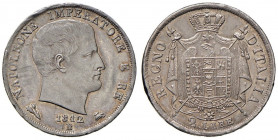 Napoleone (1805-1814) BOLOGNA 2 Lire 1812 - Gig. 141 AG (g 10,00) R Colpi al bordo
SPL