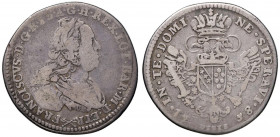 FIRENZE Francesco II (1737-1765) Mezzo francescone 1758 - MIR 365/2 AG (g 12,77) RR
MB