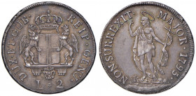 GENOVA Dogi Biennali (1528-1797) 2 Lire 1795 - MIR 317/3 AG (g 8,21) Splendida patina iridescente di vecchia raccolta
SPL