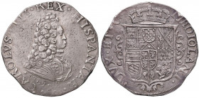 MILANO Filippo III (1706-1740) Filippo 1707 (?) - MIR 398/1 AG (g 27,69) RR Leggermente ribattuto
BB+