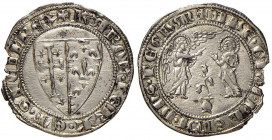 NAPOLI Carlo I d’Angiò (1266-1285) Mezzo saluto d’argento - MIR 21 AG (g 1,54) RR Mancanza sul bordo, comunque un bellissimo esemplare
qFDC