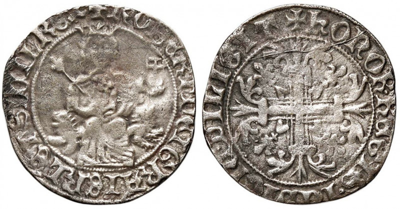 NAPOLI Roberto d’Angiò (1309-1343) Gigliato - MIR 28 AG (g 3,61)
MB/qBB