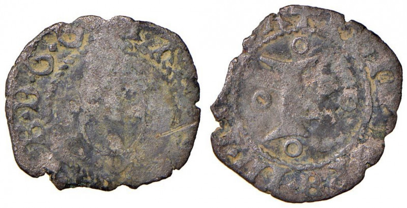 Carlo I (1482-1490) Forte - cfr. MIR 284 e segg. MI (g 0,82) RR
BB